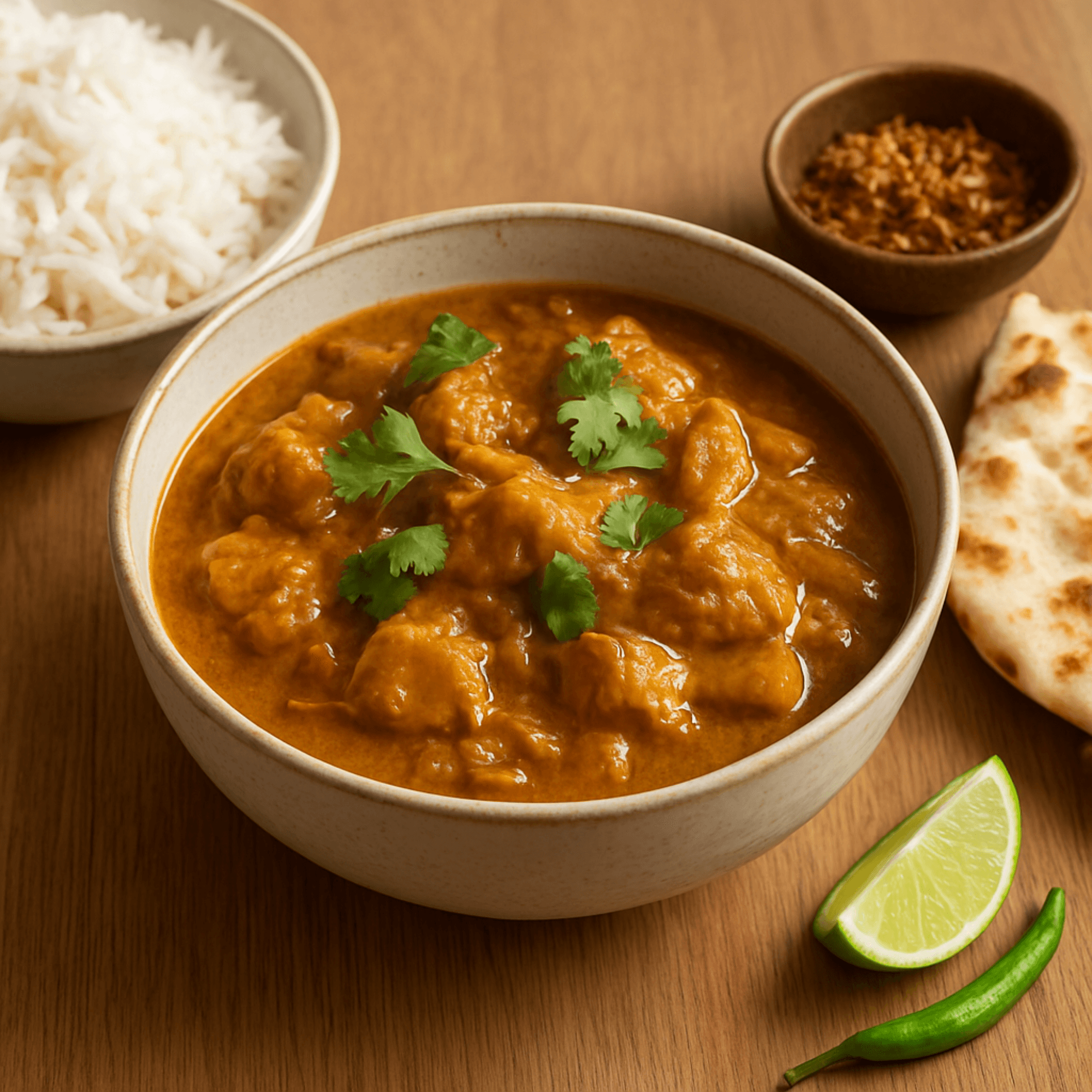 Dopiaza curry in a bowl β caramelised-onion British Indian restaurant-style curry
